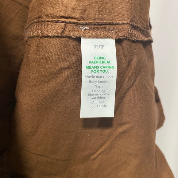 NWT Aerie At The Barre Bow Cotton Dress XS - Picture 7 of 8